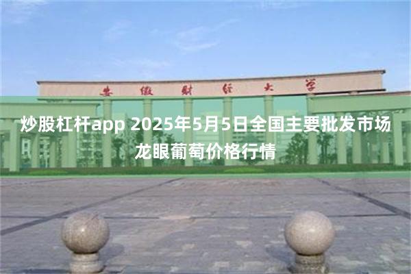 炒股杠杆app 2025年5月5日全国主要批发市场龙眼葡萄价格行情