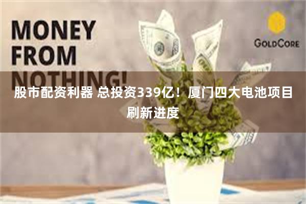股市配资利器 总投资339亿！厦门四大电池项目刷新进度